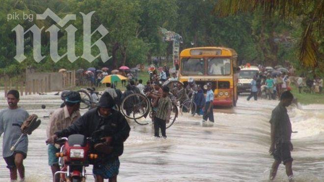 40 станаха жертвите на проливните дъждове в Шри Ланка
