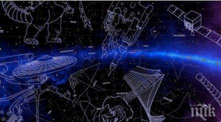 уникално виждали сте кораба ентърпрайс годзила нощното небе улови интерактивният сайт наса снимки