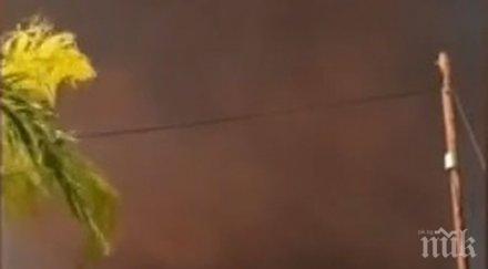 мощно торнадо отнесе къщи столицата кипър