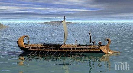 корабът одисей лежи дъното черно море