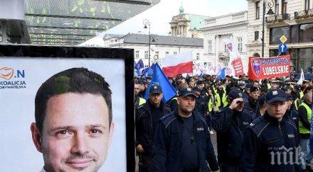 кандидатът полската опозиция спечели изборите кмет варшава