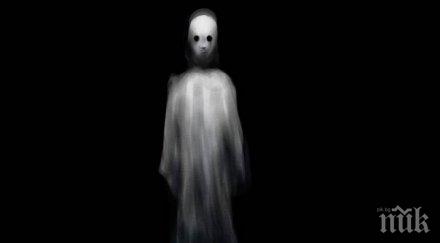 зловещо жена хвана кадър призрак докато снимаше градушка снимки