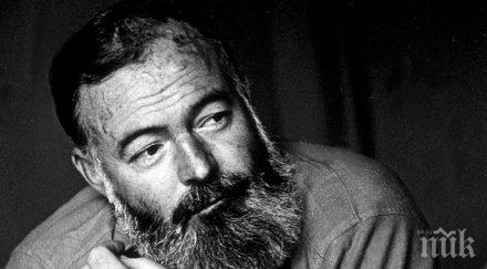 неиздавани разкази ърнест хемингуей бъдат публикувани лятото 2019 година