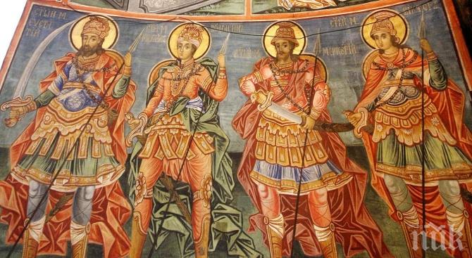 ПОТРЕС! Вандали поругаха фрески на Захари Зограф в Бачковския манастир