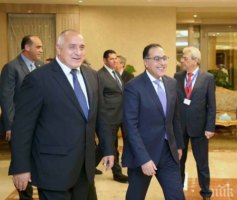 Премиерът Бойко Борисов ще се срещне с президента на Египет