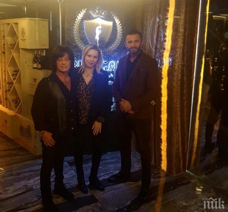 Легендарният вокал на Rainbow Джо Лин Търнър вечеря в ресторант Булгар