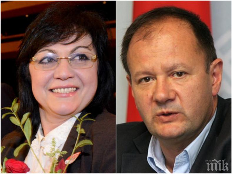 ЧЕРВЕНИ КРАМОЛИ: Михаил Миков призова за незабавен Национален съвет в БСП! Иска корекции в стратегията на Нинова Визия за България, захапа я за вестник Дума