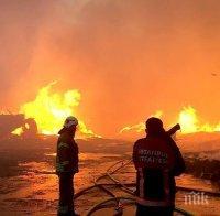 ОГНЕН АД: Жесток пожар лумна край Пловдив