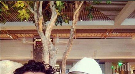 бриджит нилсен показа месечната щерка снимки