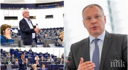 станишев маските свалени разделителната линия предстоящите европейски избори ясна