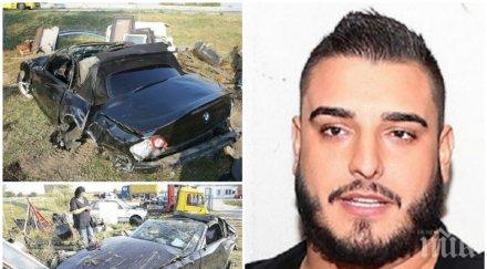 тежък инцидент известен певец катастрофира пиян цяла сърбия замря очакване снимки