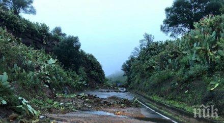 ужасът италия лошото време взе пета жертва