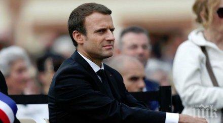 макрон зове тежки санкции саудитска арабия