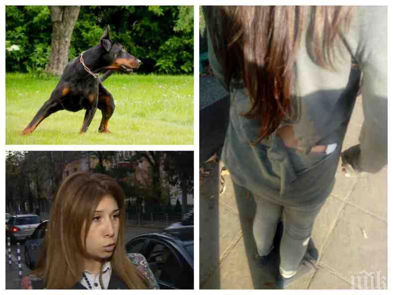 Доберман нахапа зверски дете пред столичното 18-то СОУ (СНИМКИ)