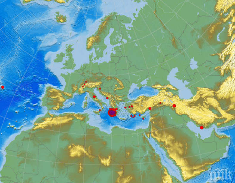 ПЪРВО В ПИК: Земята в Гърция не спира да се тресе