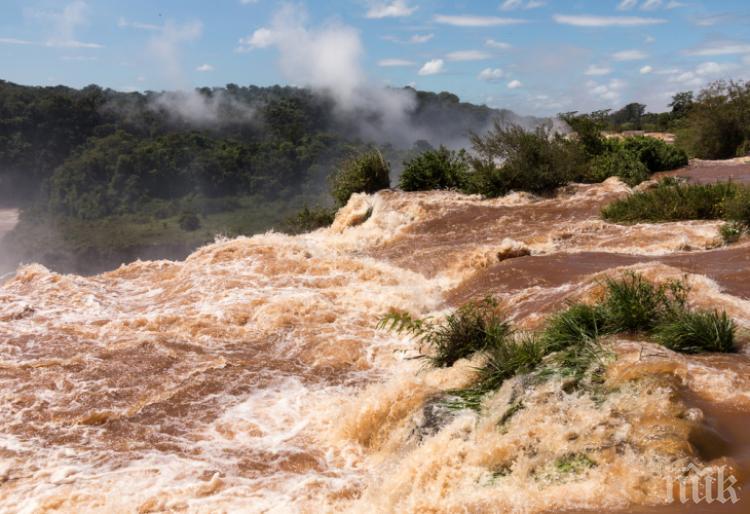 Ученически автобус беше отнесен от придошлите води в Йордания, най-малко 17 деца загинаха