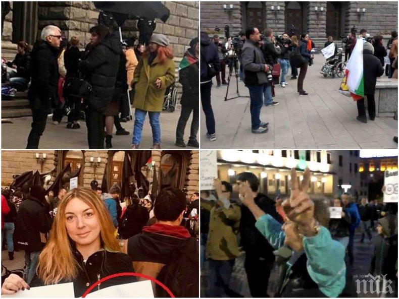 РАЗКРИТИЕ НА ПИК: Протестиращи срещу 50 лв., бира и сандвич позират пред новинарските емисии със „смелите майки” - Берберян, Кулеков и жените на БСП-активисти викат срещу властта (СНИМКИ/ВИДЕО)