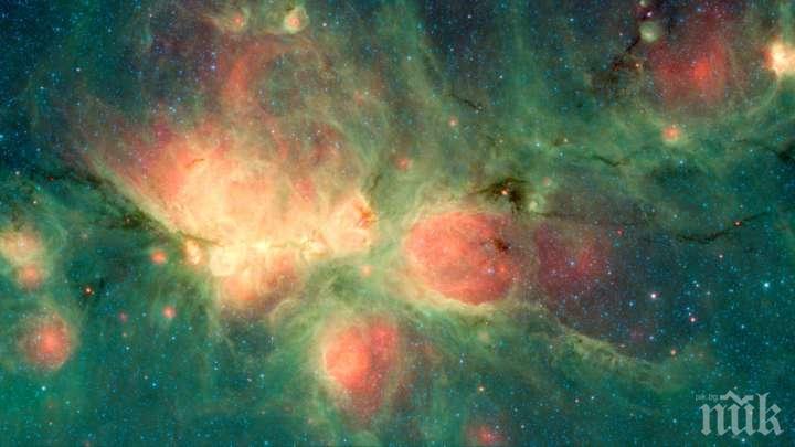 НАСА показа снимки на Котешката лапа в съзвездието Скорпион