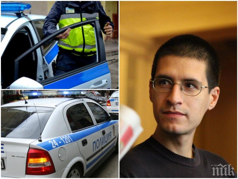 АЛО, МВР: Полицай заплаши журналист да го затвори в багажника на патрулката