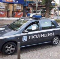 Лепнаха фиш на патрулка в Пловдив