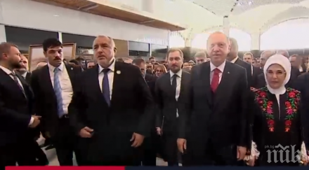 извънредно пик борисов официален гост ердоган откриването голямото летище света видео снимки обновена