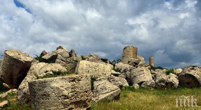 Спипаха иманяр в крепостта Сторгозия