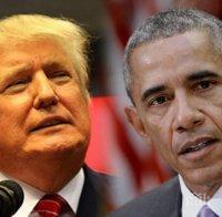  Доналд Тръмп и Барак Обама си разменят удари предизборно