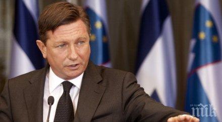 словенският президент уверен решението съда границата хърватия приложи