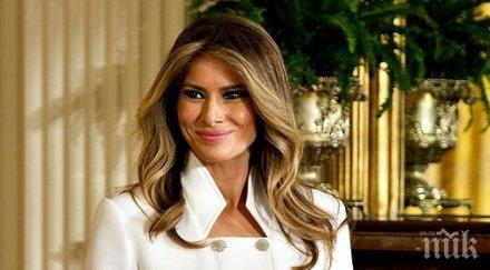 мелания защити доналд тръмп политическите нападки