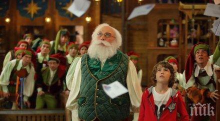 любопитно дядо коледа ваксинира грип