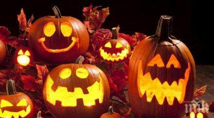 скандална диващина деца чупиха яйца стените саниран блок навръх хелоуин снимки