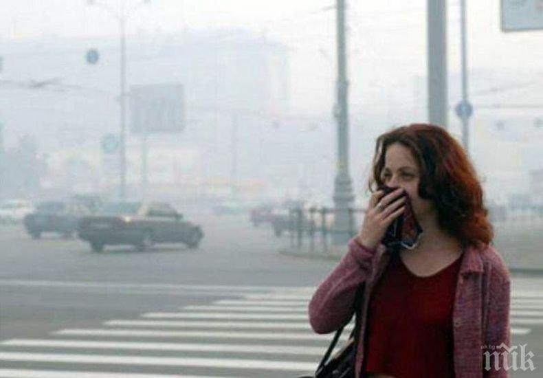 Двойно по-високи нива на фините прахови частици днес в София