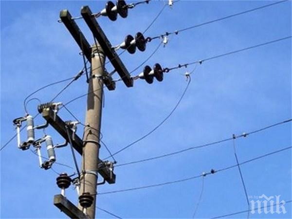 Голяма авария остави половин Бургас без ток