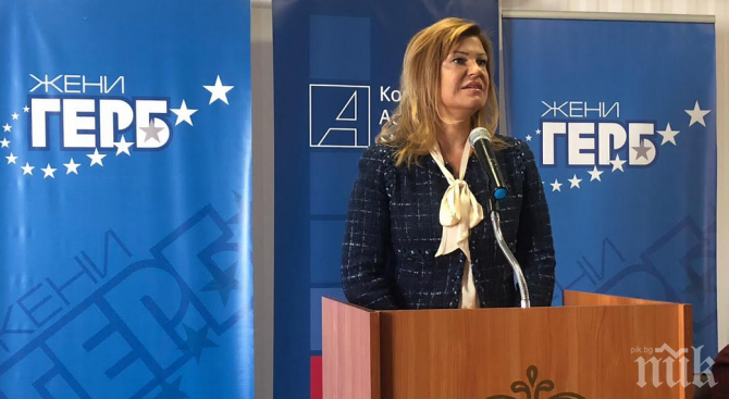 Лидерката на Жени ГЕРБ Ирена Соколова: В нашата работа няма екстремизъм, противопоставяне и фалшиви новини