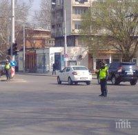 Пловдивските шофьори в паника - пращат регулировчици на възлово кръстовище
