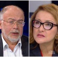 ИСКРИ В ЕФИР: Анализаторите Антоанета Христова и Кольо Колев в спор за подпуканите от Цацаров депутати