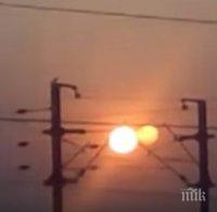 МИСТЕРИЯ: Индиец снима две слънца, уфолози плашат с Нибиру (ВИДЕО)