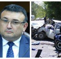 Шефът на МВР Младен Маринов: Катастрофите трябва да бъдат намалени с 50% (ОБНОВЕНА)