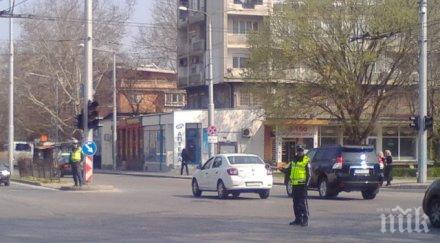 пловдивските шофьори паника пращат регулировчици възлово кръстовище
