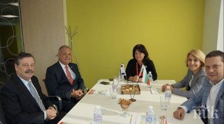 илиан тодоров срещна ректора президента международното висше бизнес училище ботевград