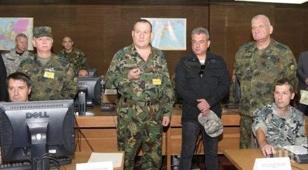 650 военни участваха днешното учение есен
