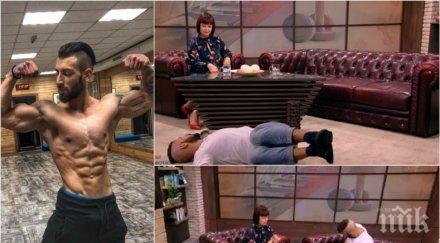 далавера мариана векилска топи паласки гърба пухкавата водеща рекламира треньорите ефир