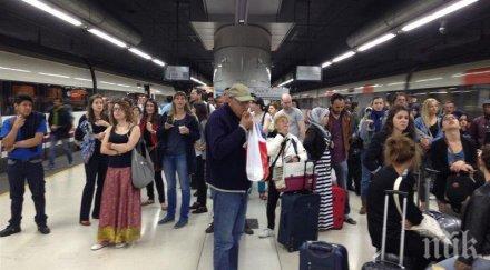 фалшива тревога сигнали бомби евакуирали гарите мадрид барселона