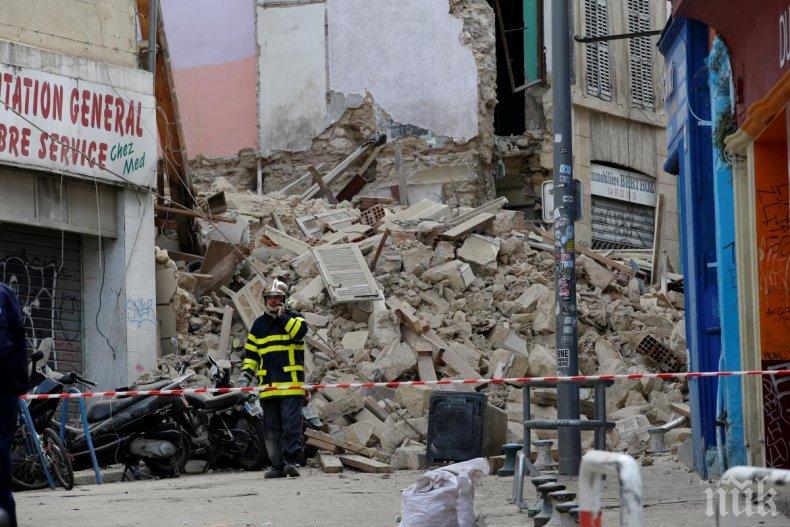 Откриха трета жертва след срутването на сгради в Марсилия
