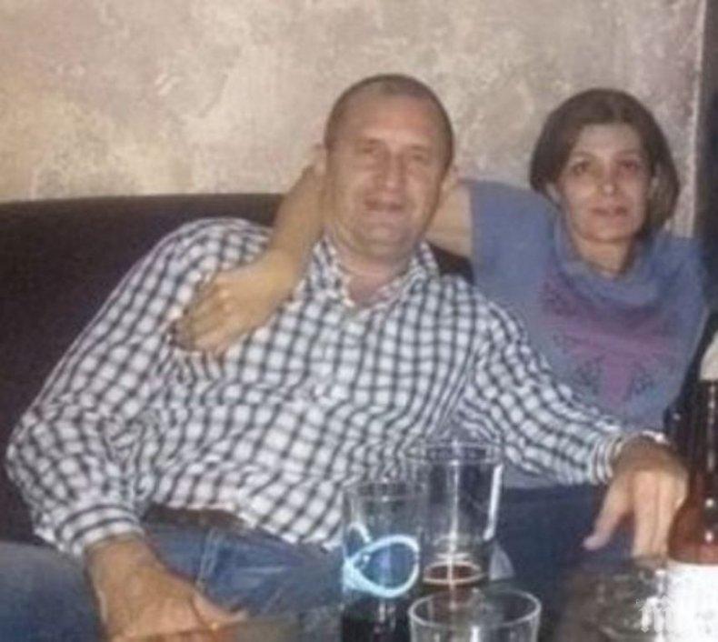 САМО В ПИК И РЕТРО: Румен Радев и Деси на домашна ракия - родата на първата дама ги зарежда и с туршии