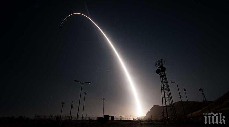 САЩ проведоха тестове на междуконтинентална балистична ракета