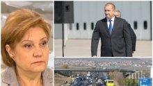 ГОРЕЩА ТЕМА: Менда Стоянова иска среща с президента да му обясни за "Гражданска отговорност". Обвини Радев, че пали протестите