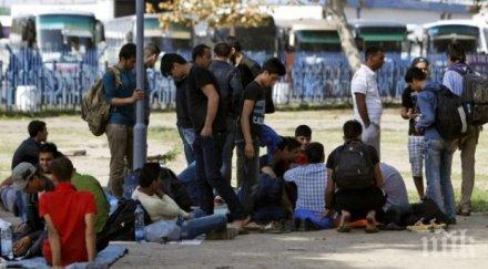 властите разчистиха голям мигрантски лагер рим