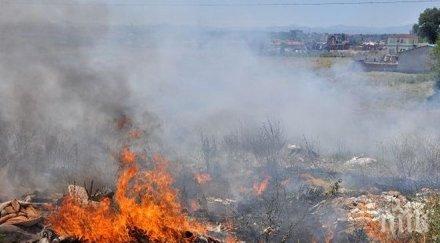 прошка глобиха общината дупница заради горящо сметище
