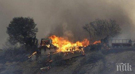 броят загиналите пожарите калифорния достигна души